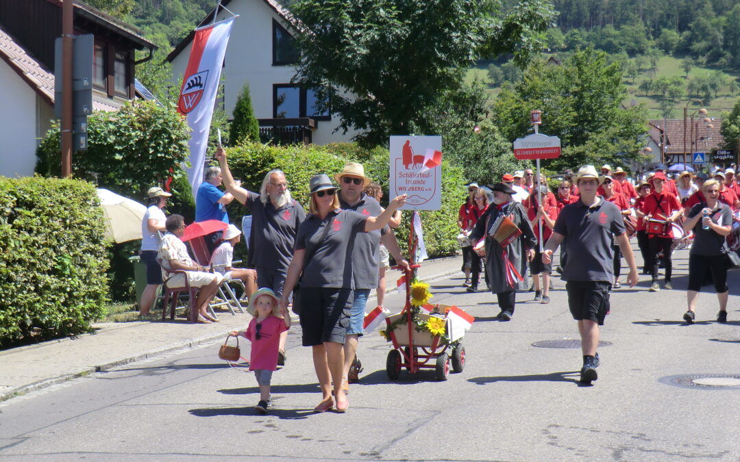 Erstmals beim Wildberger Schäferlauf dabei…
